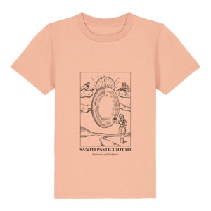 T-shirt Pesca Bambino Santo Pasticciotto Disegno Fronte