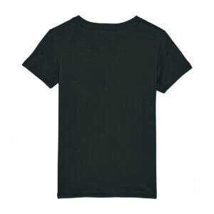 T-shirt Nera Bambino Santo Pasticciotto Santino Fronte - immagine 3