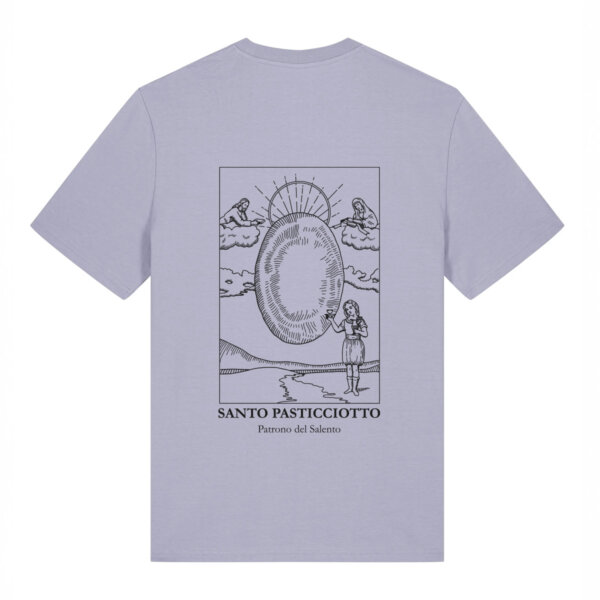 T-shirt Glicine Santo Pasticciotto Disegno Back